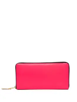 Comme Des Garçons Wallet: Розовый кошелёк 