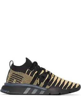 adidas: Чёрные кроссовки  Equipment