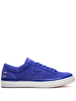 Converse: Голубые кроссовки  One Star Ox