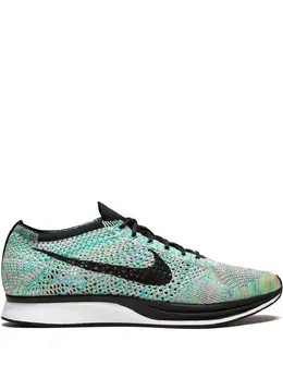 Nike: Многоцветные кроссовки  Flyknit Racer