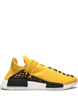 adidas: Жёлтые кроссовки  PW Human Race NMD