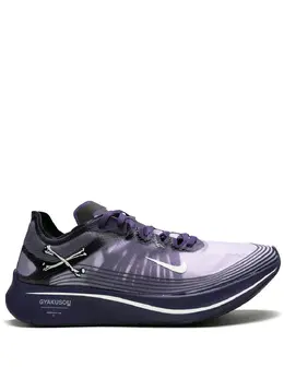 Nike: Тёмные кроссовки  Gyakusou Zoom Fly