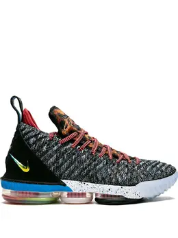Nike: Многоцветные кроссовки  Lebron 16