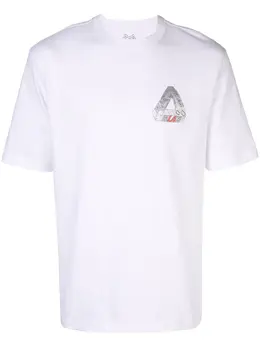 Palace: Белая футболка 