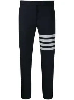 Thom Browne: Брюки  4-Bar в полоску
