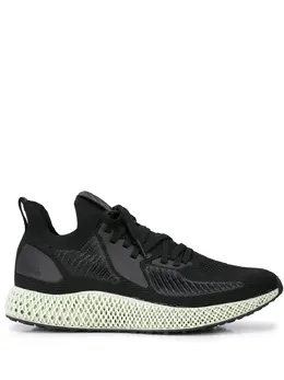 adidas: Чёрные кроссовки  AlphaEdge 4D