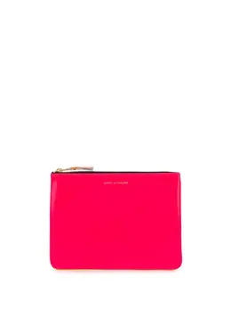 Comme Des Garçons Wallet: Розовый кошелёк 