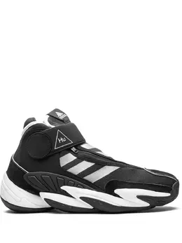 adidas: Чёрные кроссовки  Crazy BYW