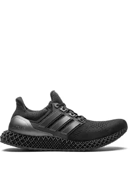 adidas: Чёрные кроссовки  Ultra 4D