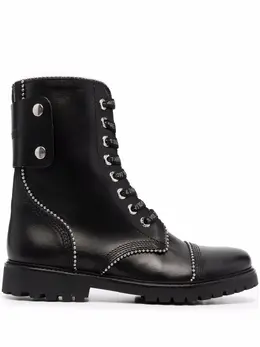 Zadig&Voltaire: Чёрные ботинки  Joe
