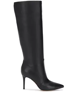 Gianvito Rossi: Чёрные ботинки  Hansen