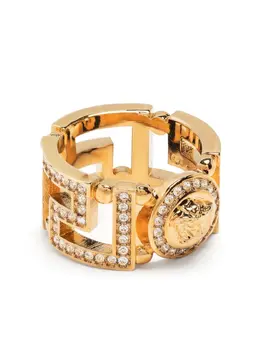 Versace: Кольцо  Medusa Greca