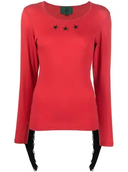 Jean Paul Gaultier Pre-Owned: Футболка бахромой 