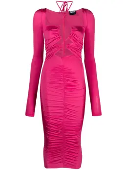 Versace Jeans Couture: Кружевное платье 