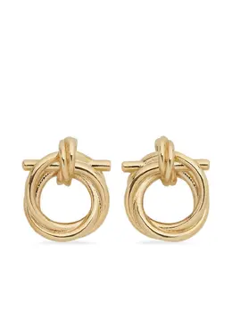 Ferragamo: Серьги  Gancini