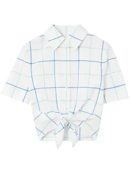 Burberry: Хлопковая рубашка 