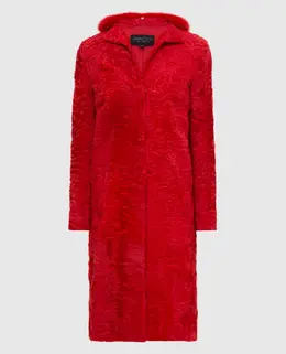 Giambattista Valli: Красная дублёнка 