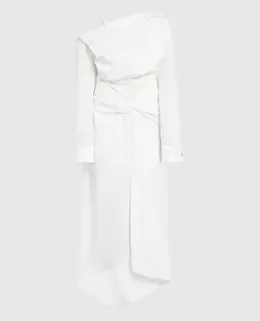 Off-White: Белое платье 