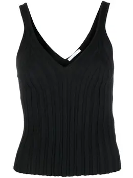 Helmut Lang: Топ с v-образным вырезом 