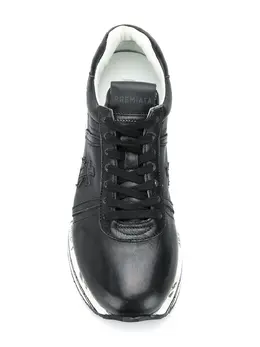 Premiata: Чёрные кроссовки  Beth