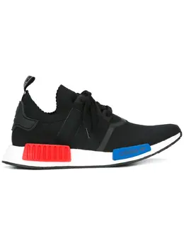 Adidas: Красные кроссовки  NMD_R1 Primeknit