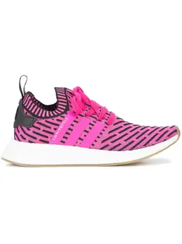 adidas: Розовые кроссовки  NMD_R2