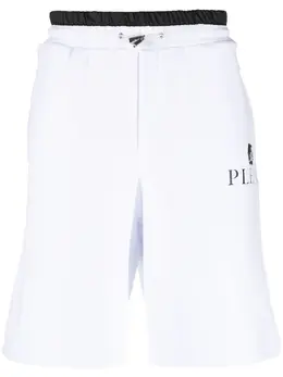 Philipp Plein: Белые шорты 
