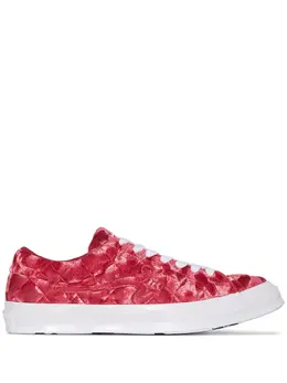 Converse: Красные кроссовки  One Star Ox