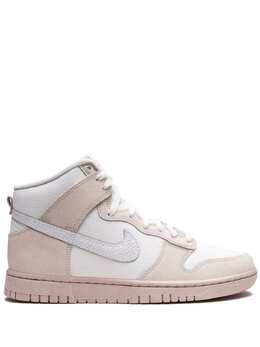 Nike: Светлые кроссовки  Dunk High