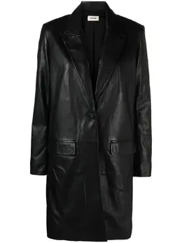 Zadig&Voltaire: Однобортное пальто 