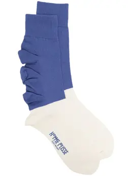 Homme Plissé Issey Miyake: Двухцветные носки 