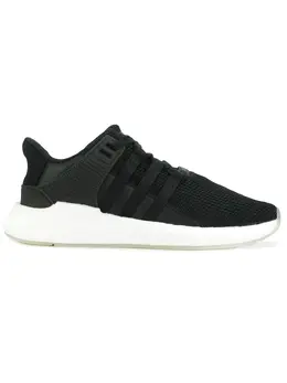 adidas: Чёрные кроссовки  EQT Support 93/17