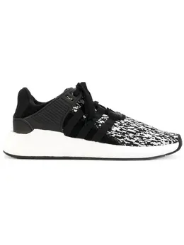Adidas Originals: Чёрные кроссовки  EQT Support 93/17