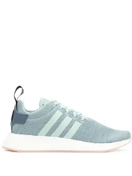Adidas: Зелёные кроссовки  NMD_R2