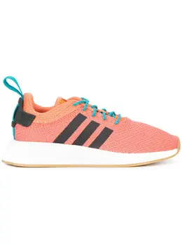 Adidas: Оранжевые кроссовки  NMD_R2