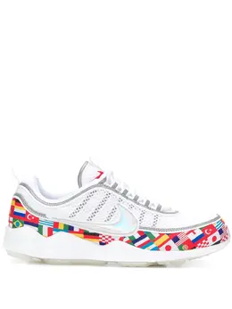 Nike: Голубые кроссовки  Air Zoom Spiridon