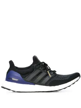 adidas: Чёрные кроссовки  UltraBoost