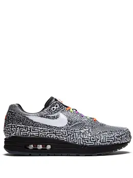 Nike: Чёрные кроссовки  Air Max 1
