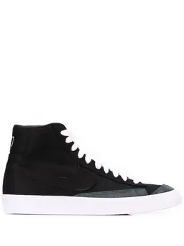 Nike: Чёрные кроссовки  Blazer Mid 77 Vintage