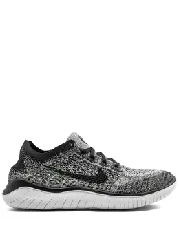 Nike: Чёрные кроссовки  Free RN Flyknit 2018