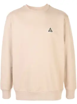 Palace: Коричневый свитшот 