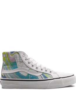 Vans: Белые кроссовки  Sk8-Hi 138 Decon