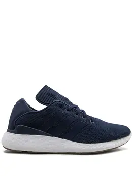 adidas: Синие кроссовки  Primeknit