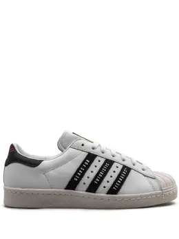 adidas: Чёрные кроссовки  Superstar 80s Human Made