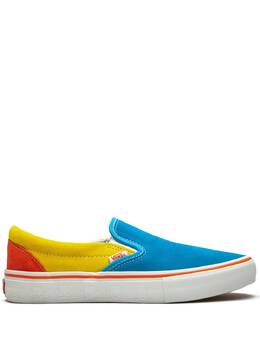 Vans: Голубые мокасины  Slip On Pro