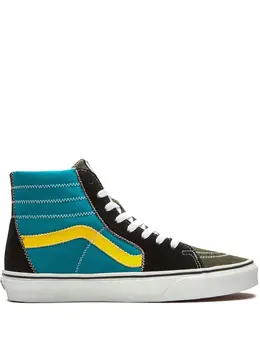 Vans: Голубые кроссовки  Sk8-Hi