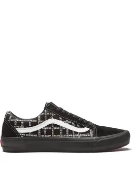 Vans: Чёрные кроссовки  Old Skool Pro
