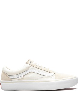 Vans: Белые кроссовки  Old Skool Pro