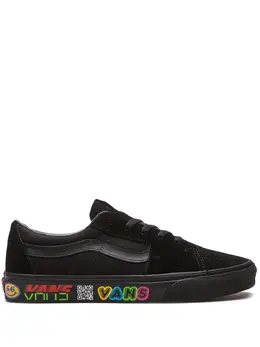 Vans: Чёрные кроссовки  Sk8 Low