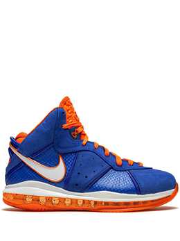 Nike: Голубые кроссовки  Lebron 8